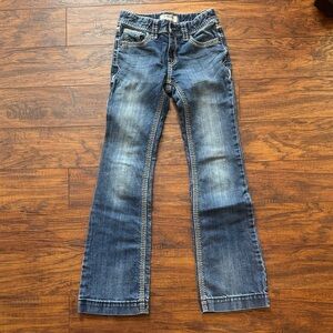 Rock and roll blue jeans